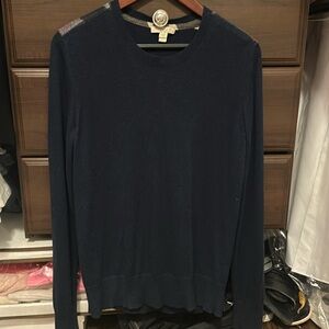 Navy Burberry Brit sweater